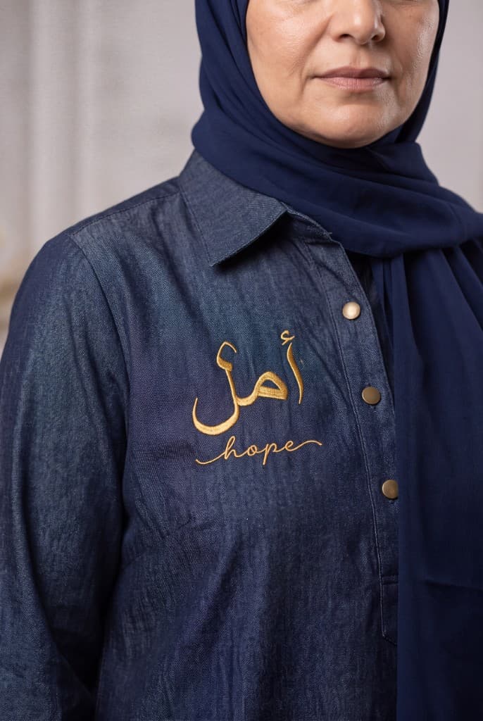Hope Indigo Tunic