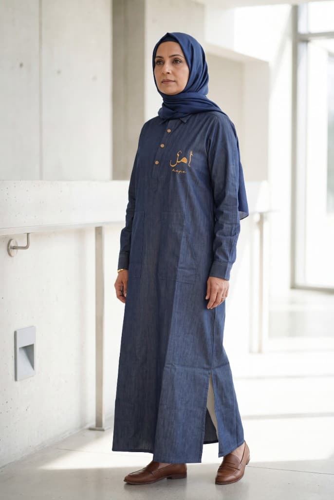 Hope Indigo Tunic